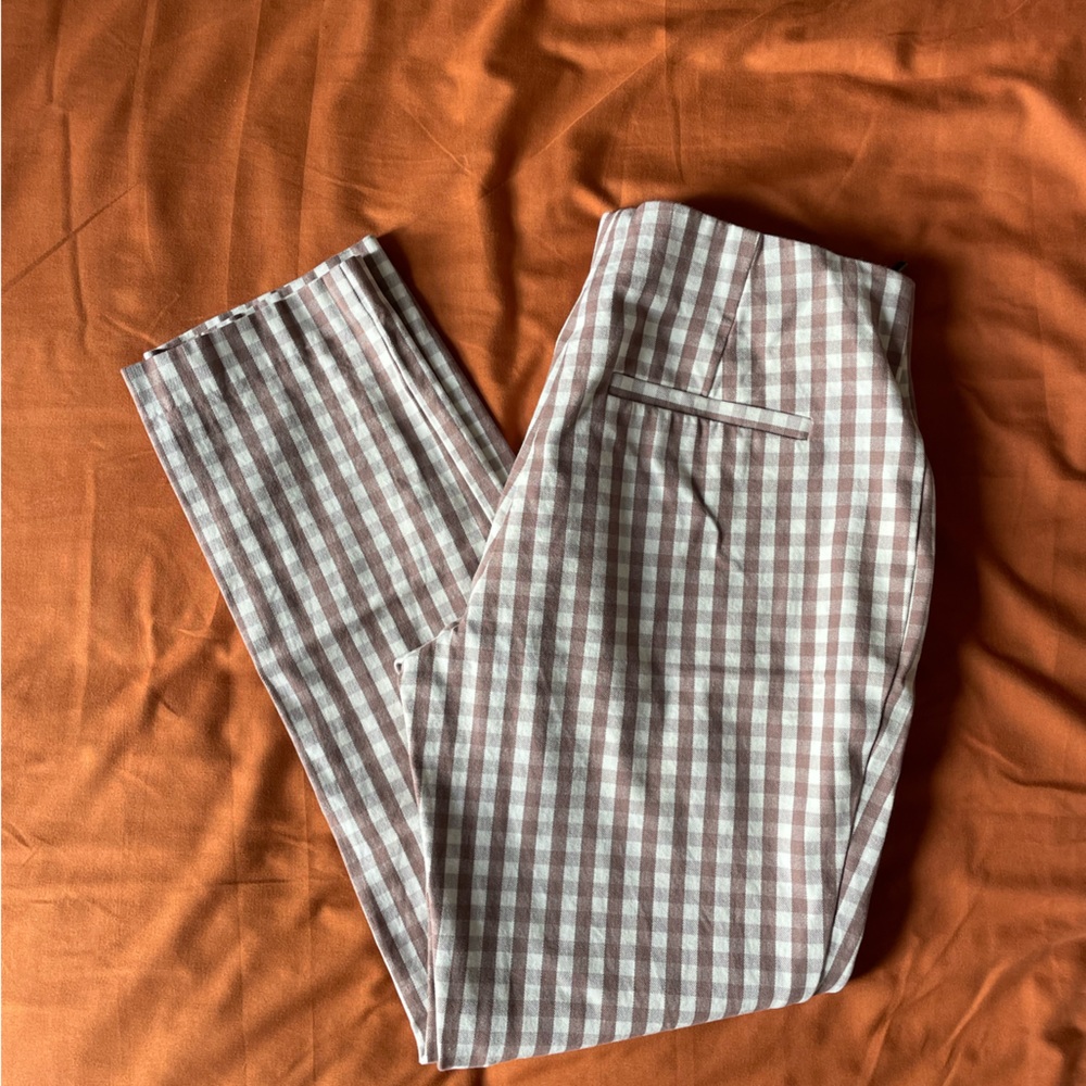 Plaid pants